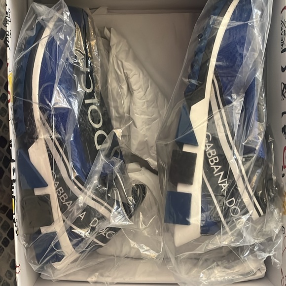 Dolce & Gabbana Sorrento Shoes (blue) - Picture 4 of 4